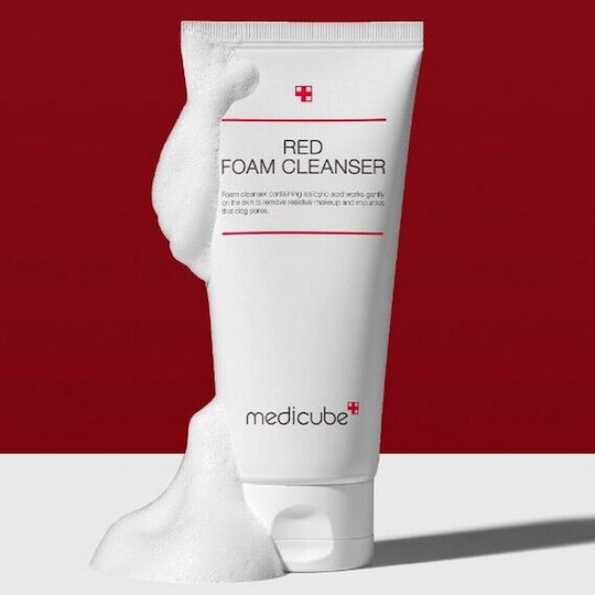 Medicube Red Purifying Face Cleansing Foam for Oil Control & Against Imperfections 120ml