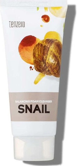 Tenzero Snail Facial Cleansing Foam For Oil Control & Moisturizing Action 100ml