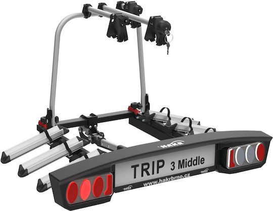 Hakr Trip 3 Tow Hitch Bike Rack for 3 Bicycles Middle