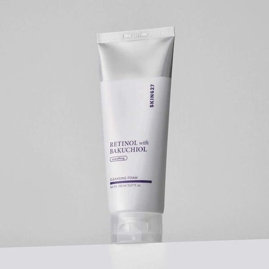 SKIN627 Retinol Mit Bakuchiol Gesichtsreiniger Schaumstoff mit Feuchtigkeitsspendender Wirkung 150ml