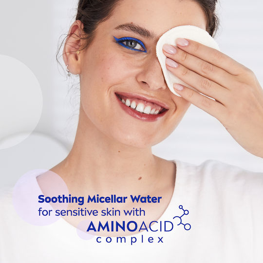 Nivea Caring Micellar Wasser Make-up-Entferner Für Gesicht & Augen Zur Reduzierung Von Rötungen 400ml