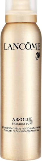 Lancome Absolue Precious Pure Sublime Cleansing Creamy Foam Facial Cleanser with Moisturizing Action 150ml