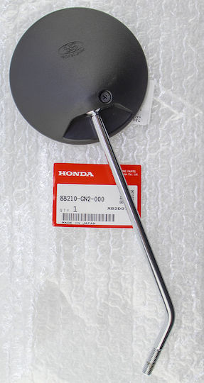 Honda Motorcycle Mirror Silver 1pc