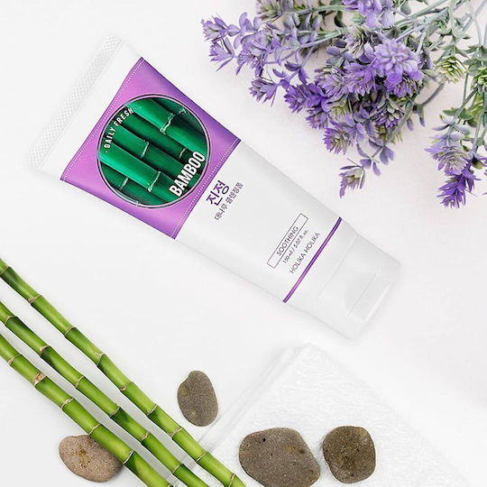 Holika Holika Spumă De Curățare Facială Cu Bambus Cu Acțiune Calmanta Și Controlul Sebumului 150ml