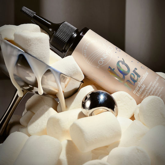 Hair Toner, Vegan, Ammonia-Free & Hydrogen Peroxide-Free, Marshmallow Blonde, Light Blonde/Beige Shade, 100ml