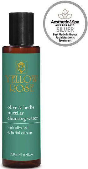 Yellow Rose Apă Micelară Demachiant Față Și Ochi Cu Acțiune Antioxidantă 200ml