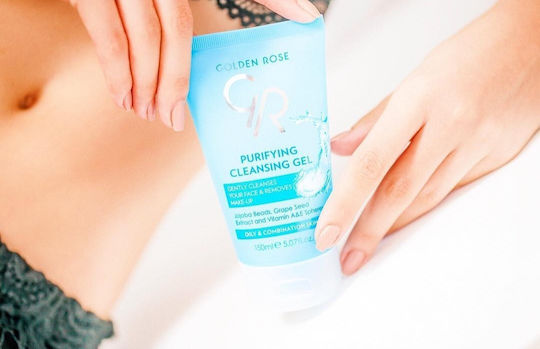 Golden Rose Purifying Facial Cleansers Gel with Antioxidant and Oil Control Action 150ml