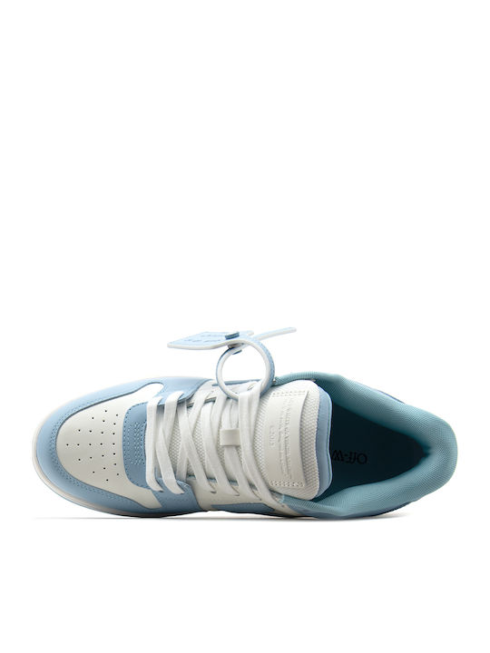 Men's Sneakers White-Light-Blue