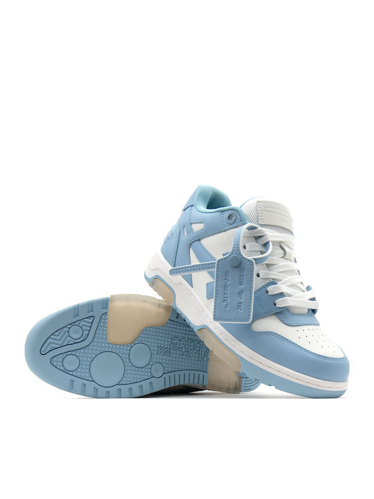 Men's Sneakers White-Light-Blue