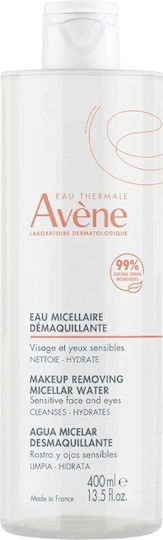 Eau Thermale Avène Micellar Water Facial and Eye Makeup Remover Against Imperfections & Oil Control 400ml