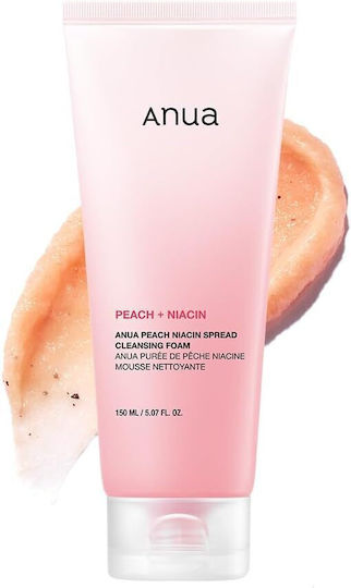Anua – Spumă de curățare Peach Niacin Spread 150ml
