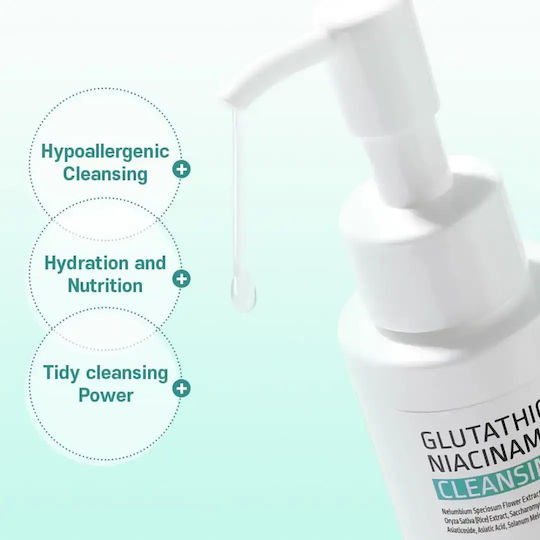 APLB Glutathione Niacinamide Cleansing Oil Facial Cleansers For Brightening & Antioxidant Action 105ml