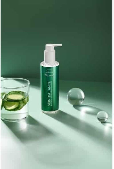 Aurora Natural Skin Balance Gel Facial Makeup Remover with Antioxidant & Moisturizing Action 200ml