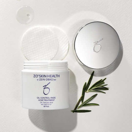 ZO Skin Health Acne Treatment Facial Cleansing Pads For Oil Control & Against Imperfections 60 Pieces