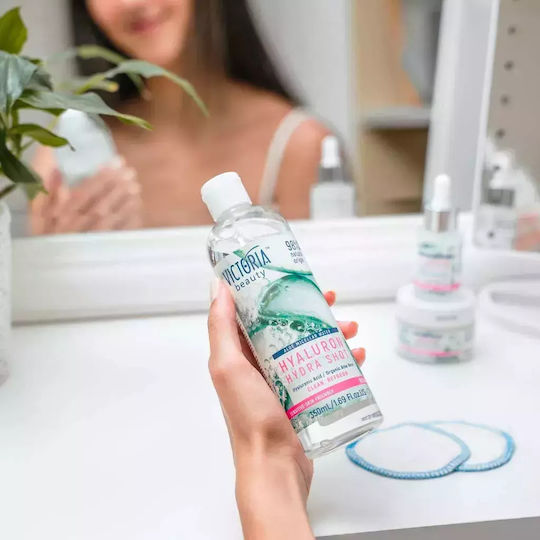 Victoria Beauty Hydra Shot Apă Micelară Demachiant Ochi cu Acțiune Hidratantă și Controlul Sebumului 350ml
