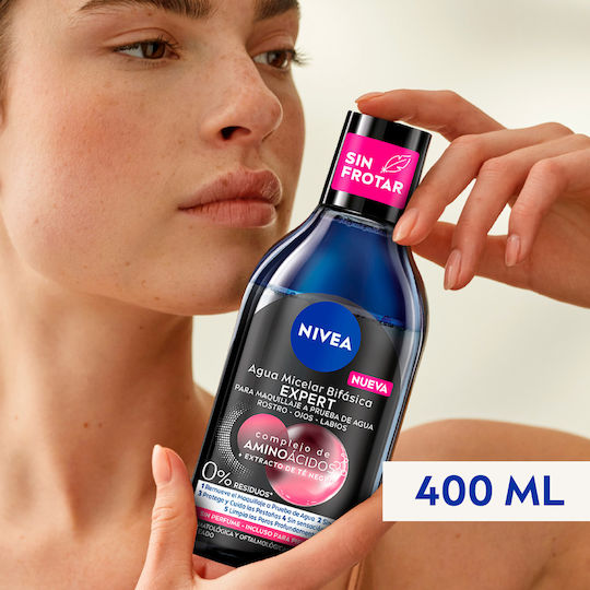 Nivea Skin Breathe Professional Lotion Waterproof Makeup Removal Face & Eyes With Antioxidant Action 400ml