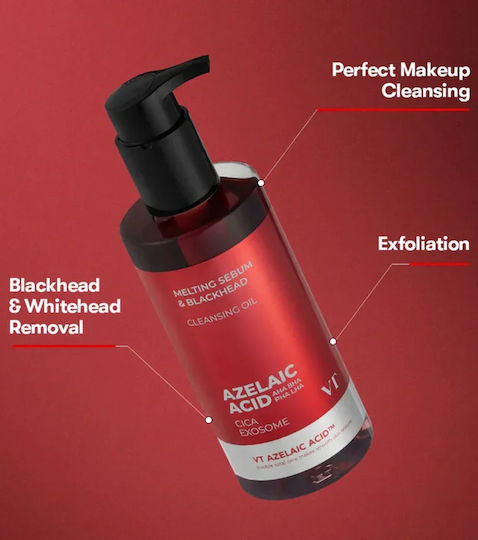 VT Cosmetics VT Cosmetics Azelainsäure AZ Gesichtsreinigung Öl Für Kontrolle der Fettigkeit & Beruhigende Wirkung 200ml