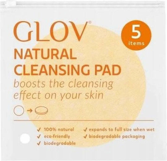 Glov Natural Cleansing Face Makeup Remover 5 Pieces