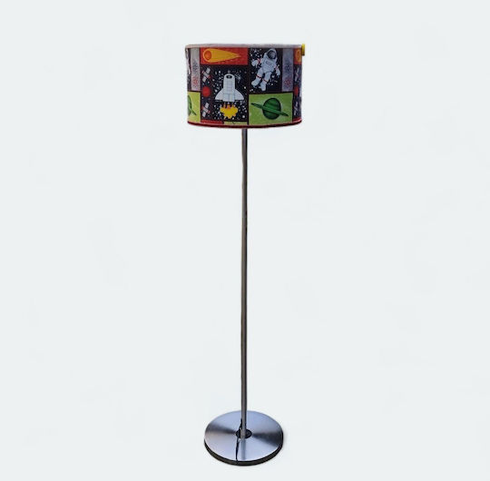 Oxygen Astronaut In Space Floor Lamp Height 170cm x Length 35cm with Lamp Bulb Base E27 Multicolour