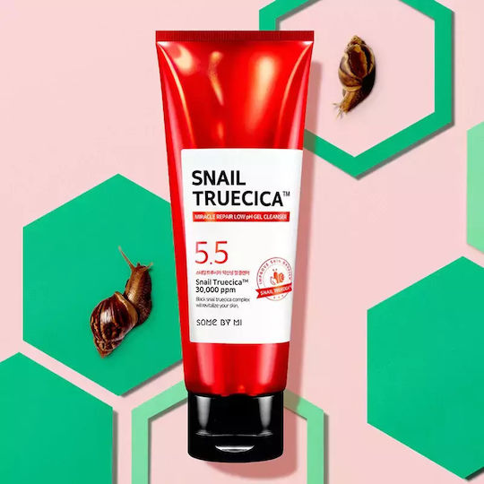 Some By Mi Snail Truecica Гел за Почистване на Лице с Хидратиращо & Контрол на Омазняването Действие 100ml