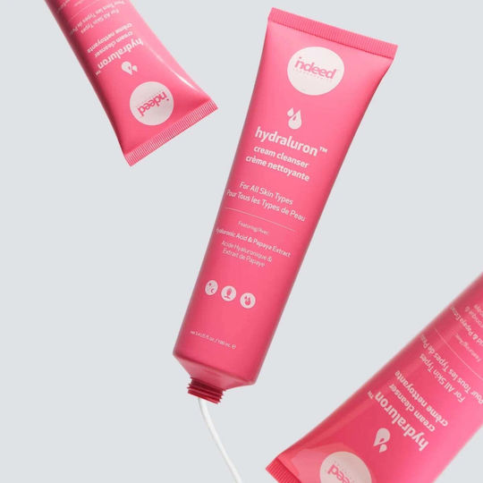 Indeed Labs Hydraluron Cremă Demachiantă Facială cu Acțiune Hidratantă și de Strălucire 100ml