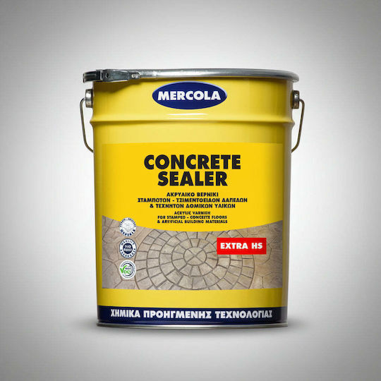 Mercola Concrete Sealer Surface Varnish Solvent Based Colorless Satin 1lt