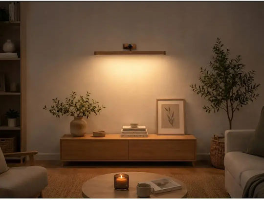Aplica Modernă pentru Tablou cu LED Integrat și Lumină Albă Naturală, Bronz