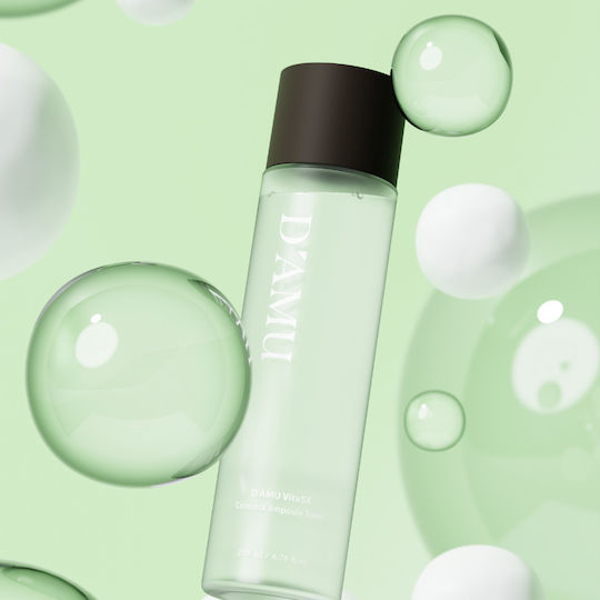D'amu Lichid Tonifiant Pentru Față cu Centella Asiatica, Ceramide & Vitamina C 200ml