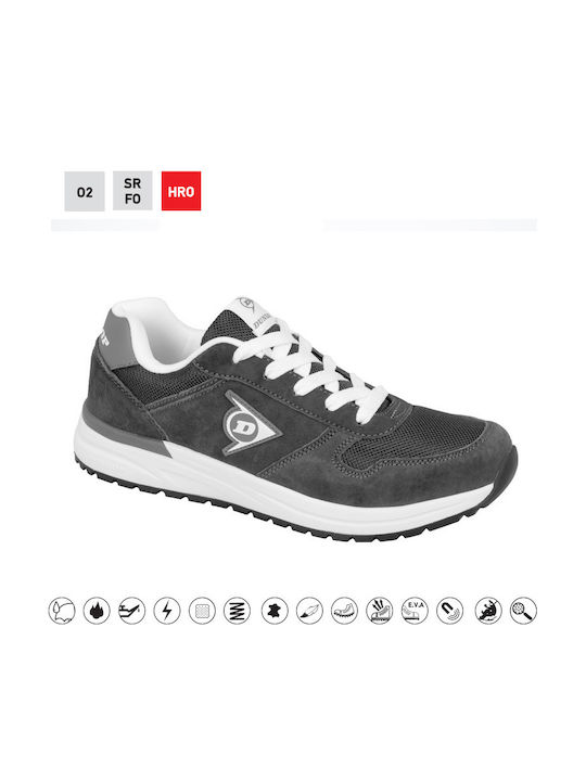 Dunlop Wing Evo Waterproof Work Shoe Grey O2 with FO HRO SR Certification