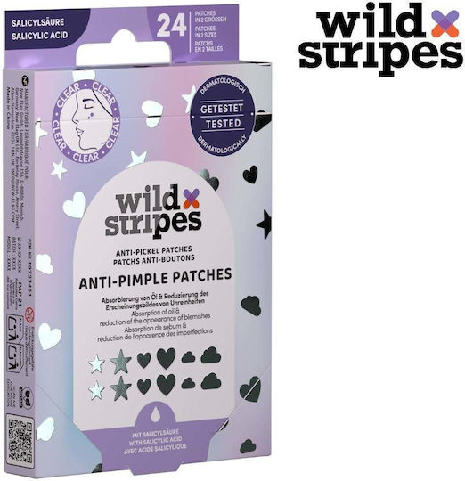 Wild Stripes Pickel-Patches 24 Stück