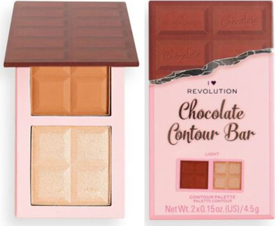 Chocolate Bar Παλέτα Light 9gr
