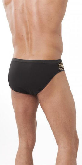Rimba Amorable Slip with Zipper Ανδρικό Sexy Slip Leopard