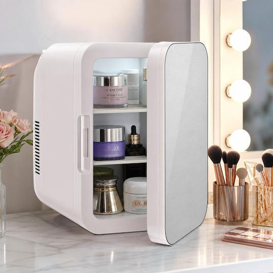 Mini Frigider Cosmetic Flippy Dual Încălzire Răcire Funcție Portabil 8l Gri