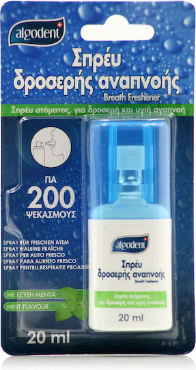 Algotech Algodent Spray Pentru Respirație Proaspătă Spray Pentru Halitoză 20ml 1 Bucată