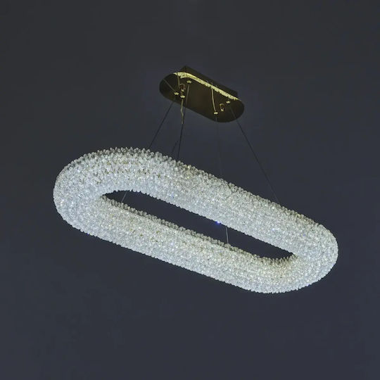 Corp de iluminat suspendat auriu LED