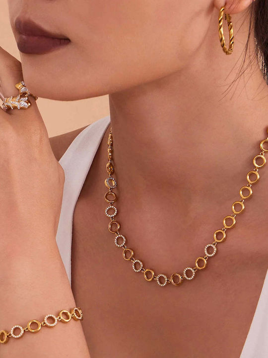 Charmy Choker από Επιχρυσωμένο Ατσάλι Charmy Choker από Επιχρυσωμένο Ατσάλι