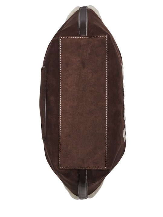 Paula Fabric Women's Tote Bag Brown