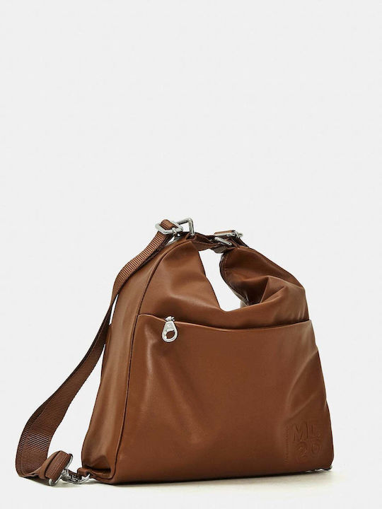 Leather Women's Hobo Bag Indian Tan