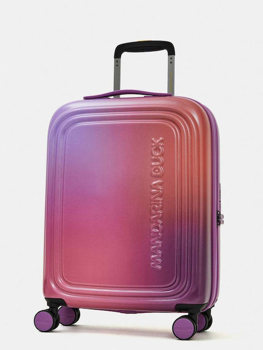 Mandarina Duck Logoduck Pink Cabin Suitcase with 4 Wheels, Height 55 cm Mandarina Duck Logoduck Pink Cabin Suitcase with 4 Wheels, Height 55 cm