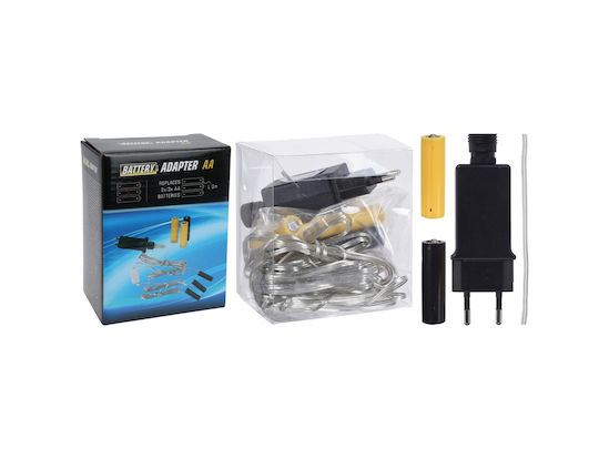 Adaptor de Conversie pentru Baterii 4xaa cu Priză Ip20 și Cablu 3m Xx8999890