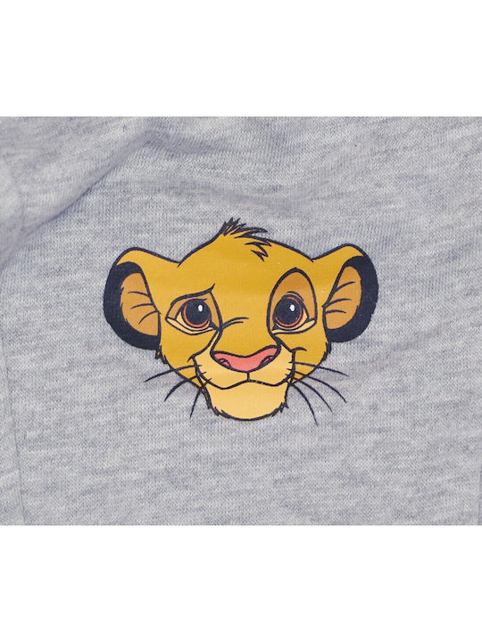 Lion King Παιδικό Παντελόνι Φόρμας Γκρι