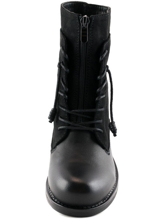 Women's Black Combat Boots