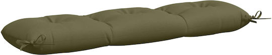 vidaXL Vianen Garden Bench Cushion Olive Green 30x120 cm