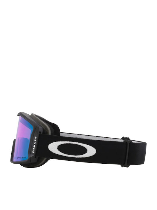 Oakley Snow Mască de Schi și Snowboard pentru Adulți Neagră cu Lentilă Neagră