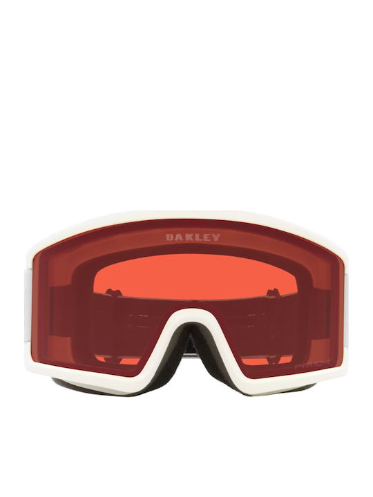 Oakley Snow Mască pentru Adulți Albă cu Lentilă Roz Oakley Snow Mască pentru Adulți Albă cu Lentilă Roz