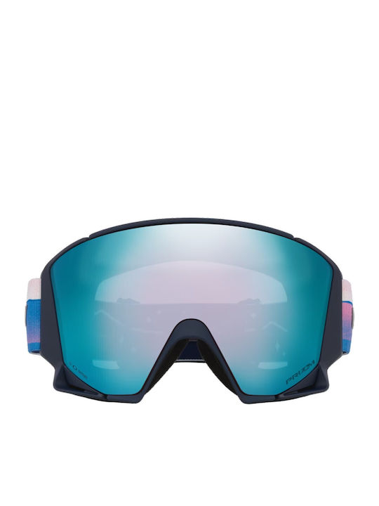 Oakley Snow Mască de Schi și Snowboard pentru Adulți Multicoloră cu Lentilă Multicoloră