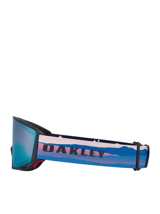 Oakley Snow Mască de Schi și Snowboard pentru Adulți Multicoloră cu Lentilă Multicoloră