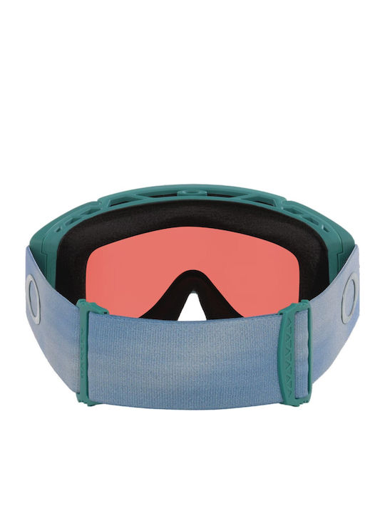 Oakley Snow Mască de Schi și Snowboard pentru Adulți Multicoloră cu Lentilă Multicoloră