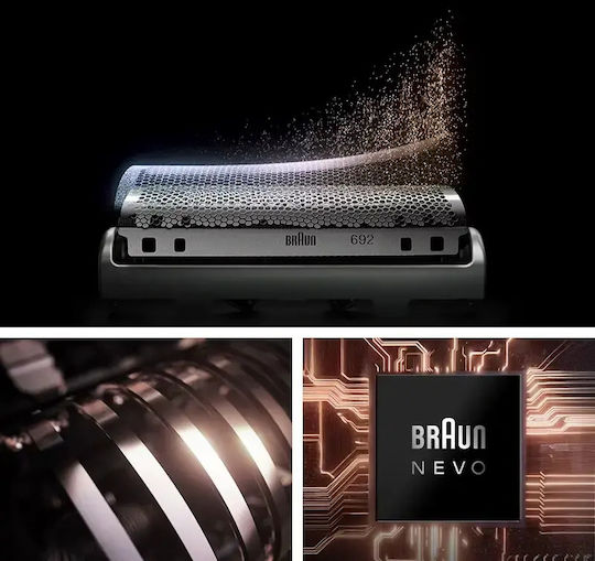 Braun 15010C Foil Ξυριστική Μηχανή Προσώπου Επαναφορτιζόμενη