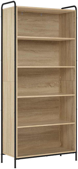 Bookcase Sonoma Oak 80x33x174 cm